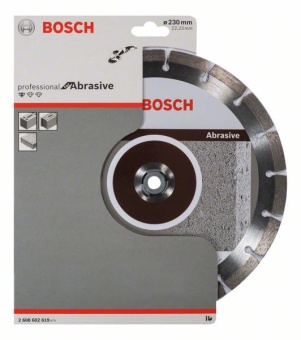 Алмазный отрезной круг Standard for Abrasive 230 x 22,23 x 2,3 x 10 mm 2608602619